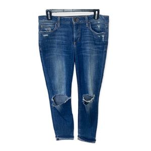 Joe’s Jeans The Markie Skinny Cropped Ripped Jeans
